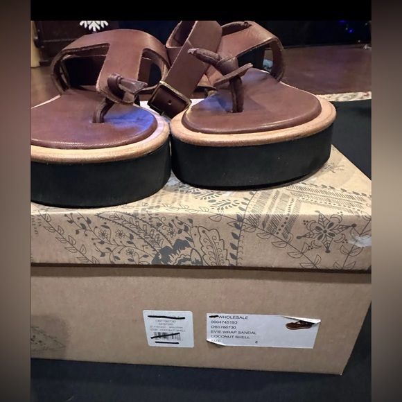 FREE PEOPLE Evie Wrap Sandal Size 8 - Picture 4 of 4